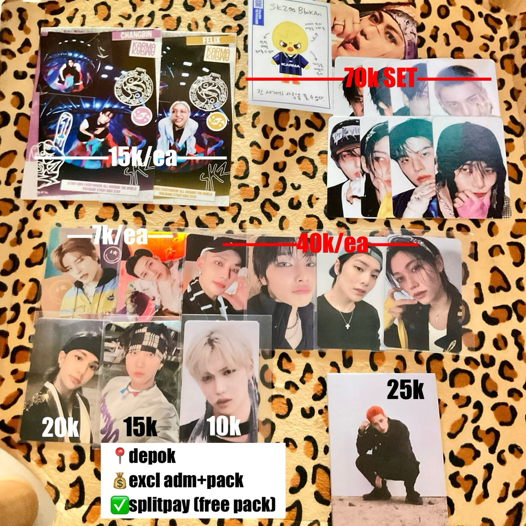 [BACA DESC] READY STOCK PC STRAY KIDS KARMA NOEASY GO LIVE ULTRA MILK (Hyunjin Felix Changbin Bangch