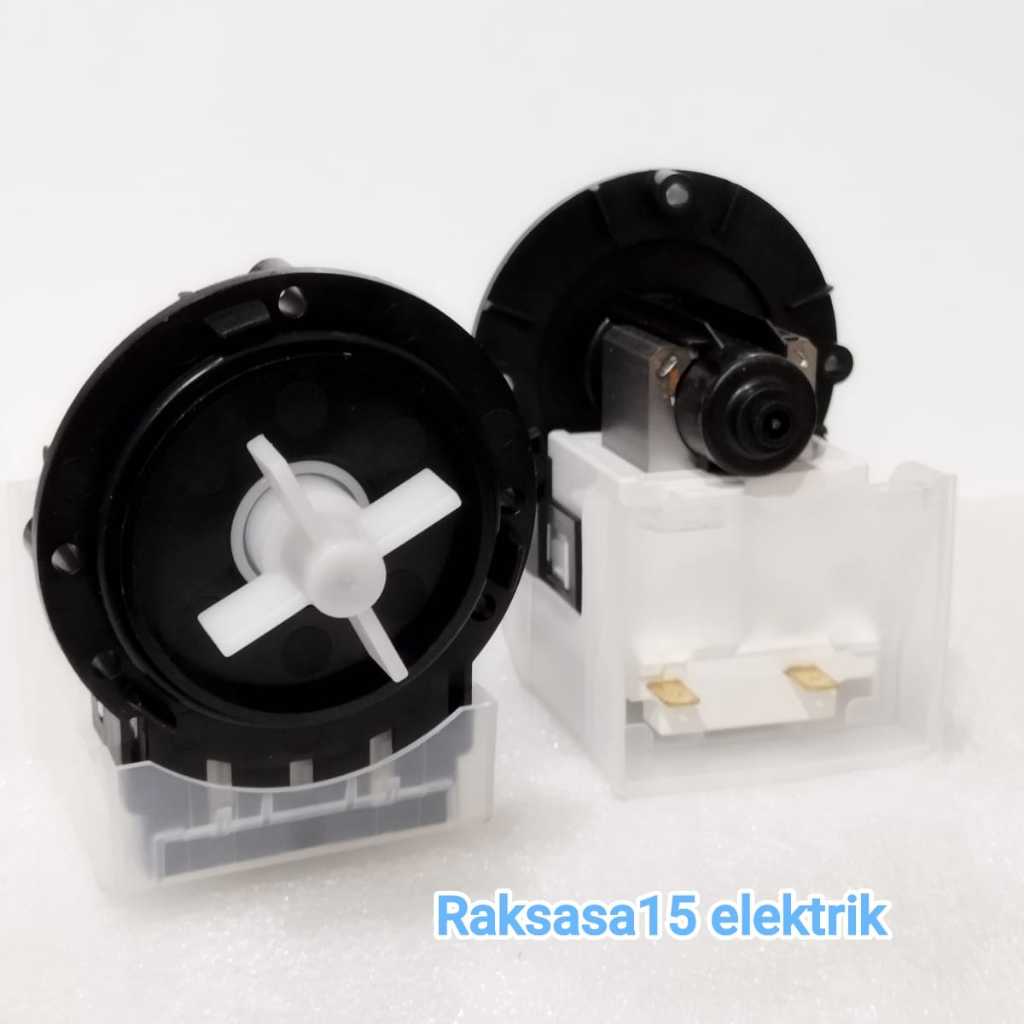 Drain Pump Mesin Cuci LG F8008NMCW FC1207S5W Drain Pump LG F8007NMCW WD-M8070TD Front Loading (195)