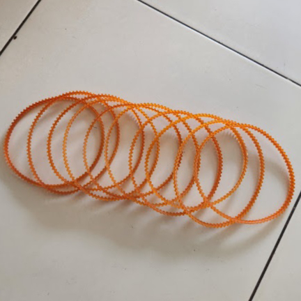 Tali Dinamo Mesin Jahit Hitam