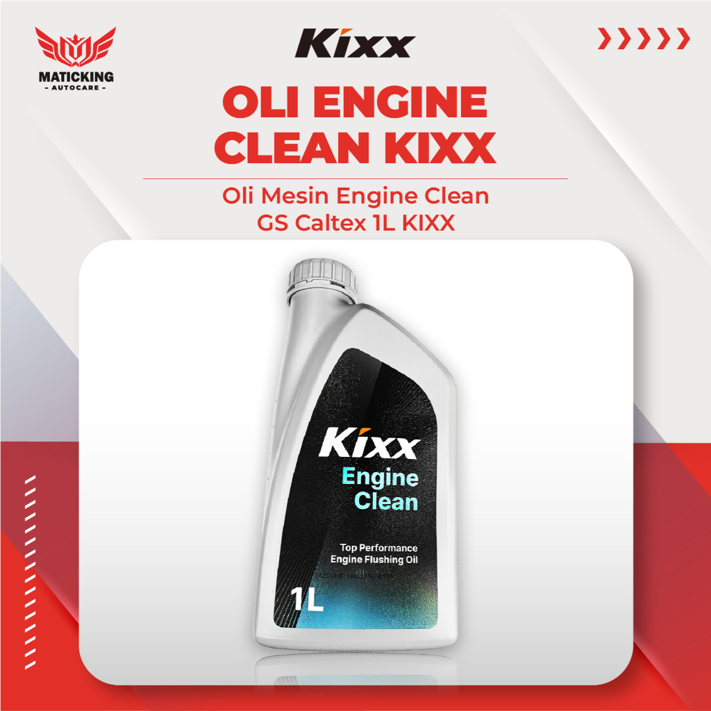 Kixx Oli Oil Engine Flush Pembersih Mesin Motor Mobil 1 Liter
