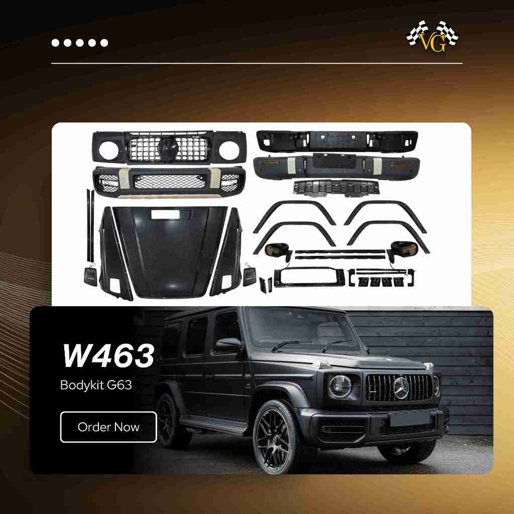 Bodykit Bemper Mercy Mercedes Jip G-Class G350d G400d W463 W464 G63 TO AMG G63 2019 Taiwan Termurah
