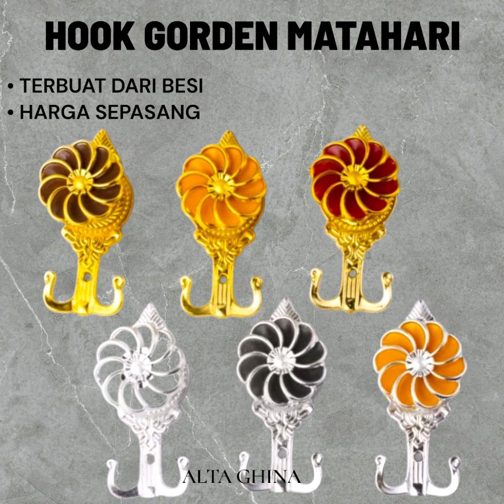 [BISA COD]HOOK GORDEN/HOOK GORDEN MATAHARI/HOOK GORDEN MATAHARI PLASTIK/HOOK GORDEN MURAH/HOOK GORDE