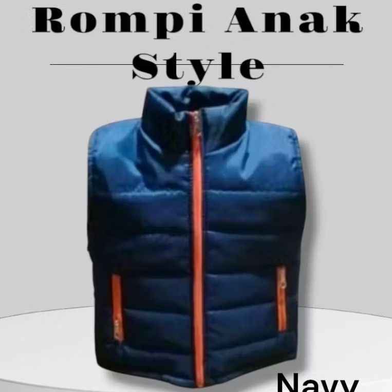 Jaket rompi anak parasut