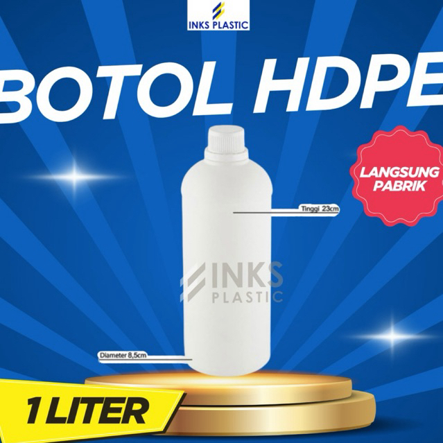 BOTOL AGRO HDPE 1 L BOTOL LABOR 1000 ML