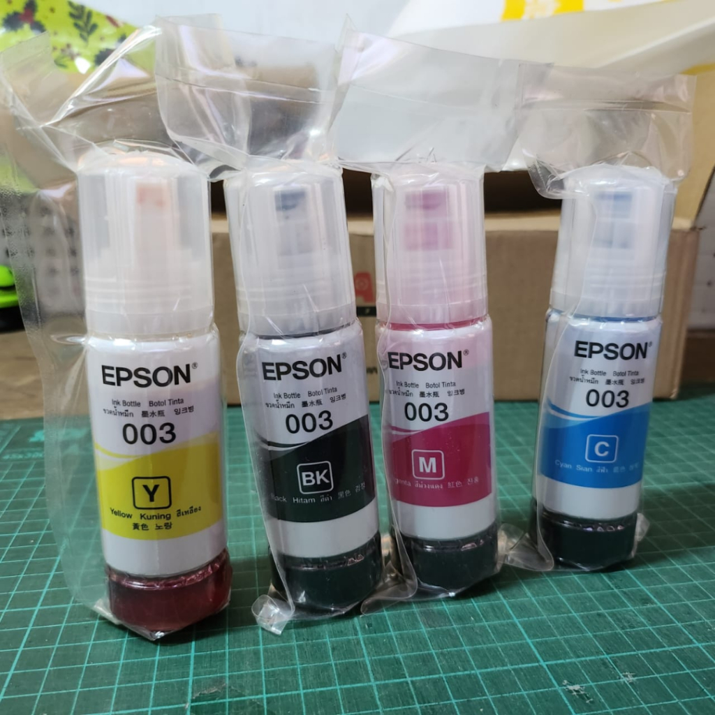 Tinta Printer Epson 003 original copotan printer baru no box untuk L1110 L5290 L3210 L1250 L3156