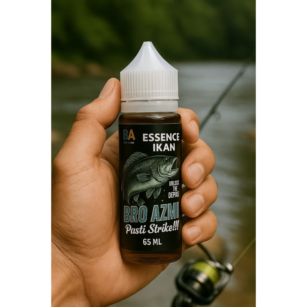ESSEN UTAMA BRO AZMI 65ml | MANCING MANIA PASTI STRIKE