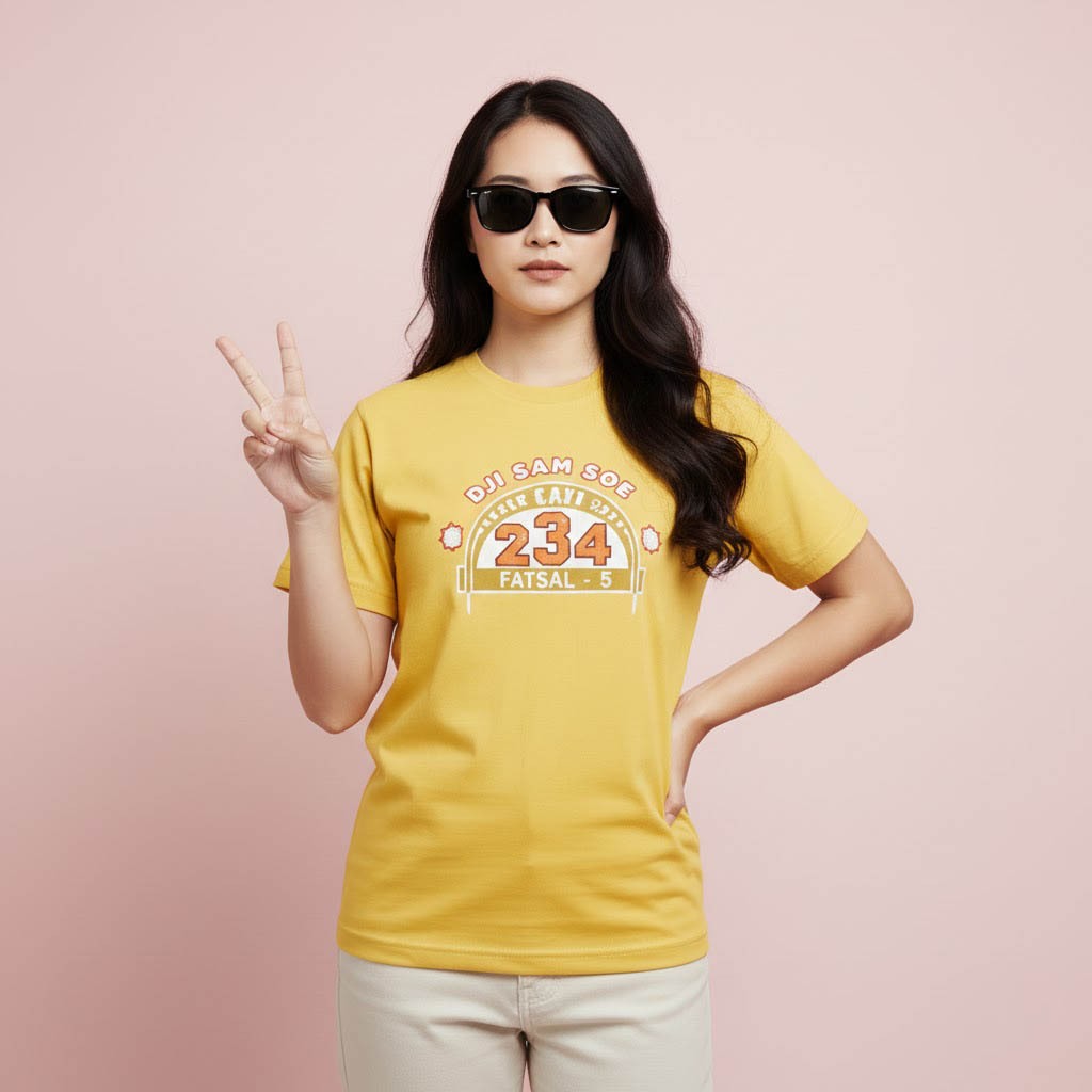 Kaos Baju Dji Sam Soe Unisex Cotton Combad t-shirt Distro Clothing