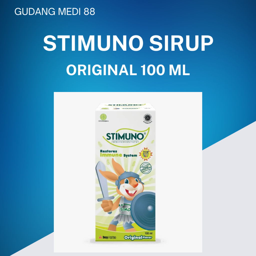 Stimuno Sirup Original / Multivitamin Anak / Suplemen Imun Tubuh Anak