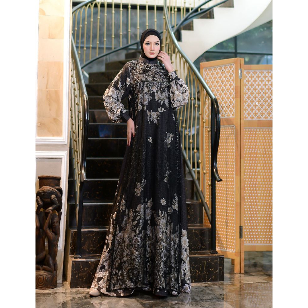 Sofia Gamis Syar'i set hijab scarft original Branded By Ani