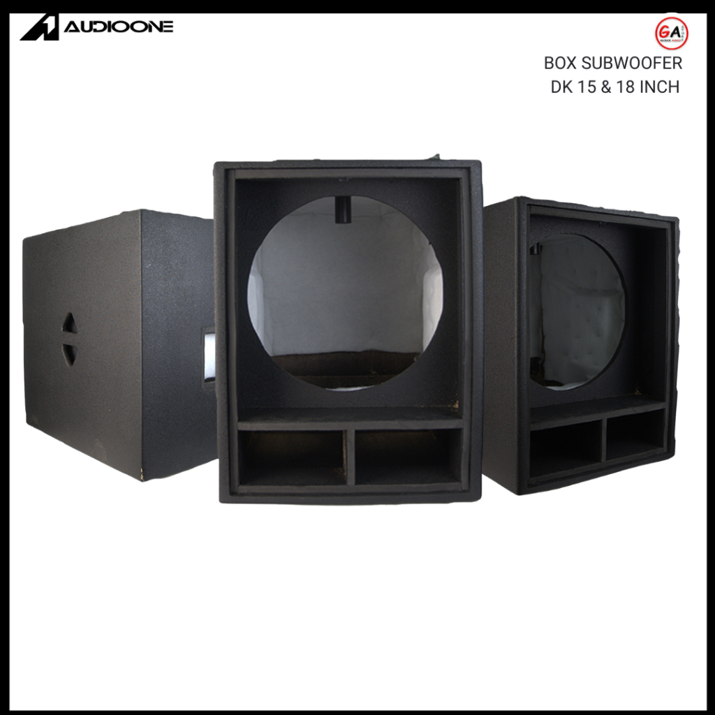 Box Subwoofer Speaker 15 & 18 Inch  DK 115/118  Tahan Air, Kuat, Finishing Cat Anti Gores | GA