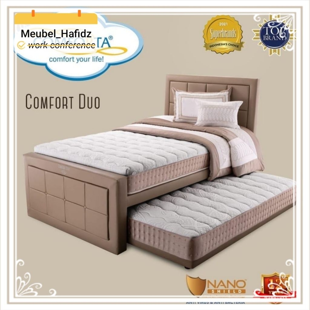 Promo set spring bed Sorong Comforta comfort{Meubel_Hafidz}