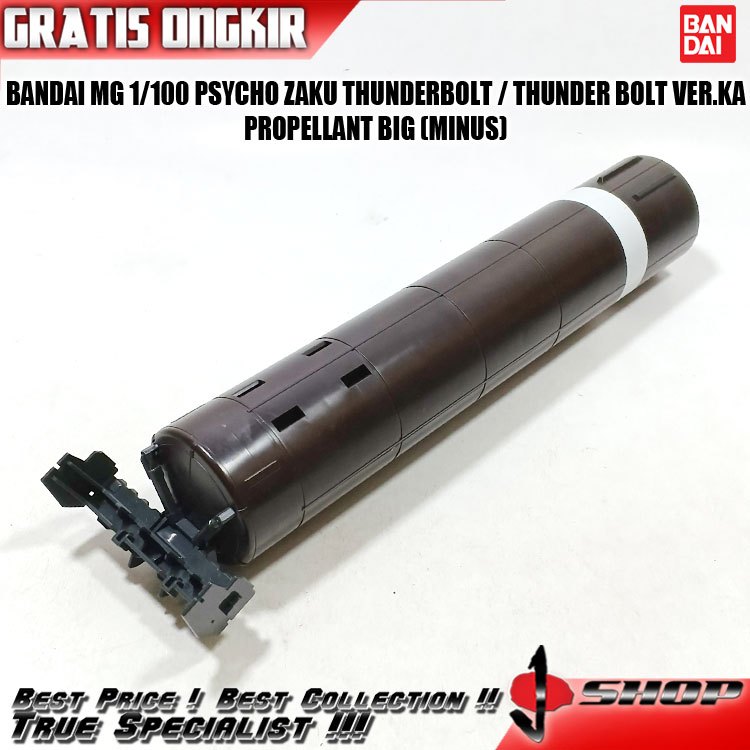 BANDAI MG 1/100 PSYCHO ZAKU THUNDERBOLT / THUNDER BOLT VER.KA PROPELLANT BIG (MINUS) MG2061