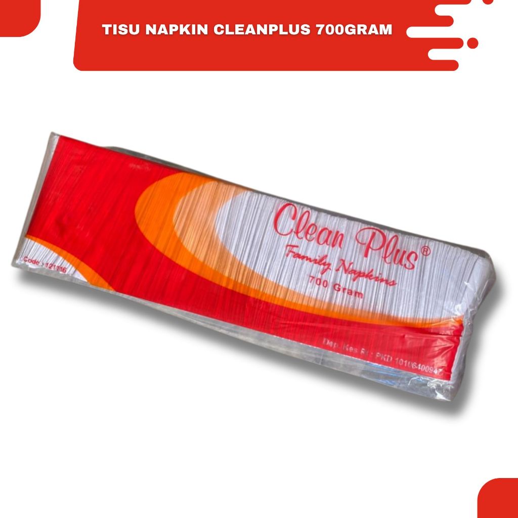 Tissue makan tissue napkin tissue makan belah hyper dan cleanplus 700gram