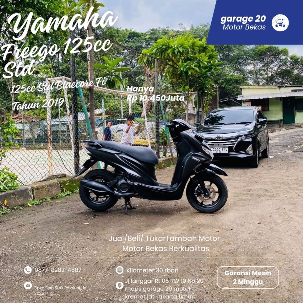 Yamaha Freego 125cc std bluecore fi 2019