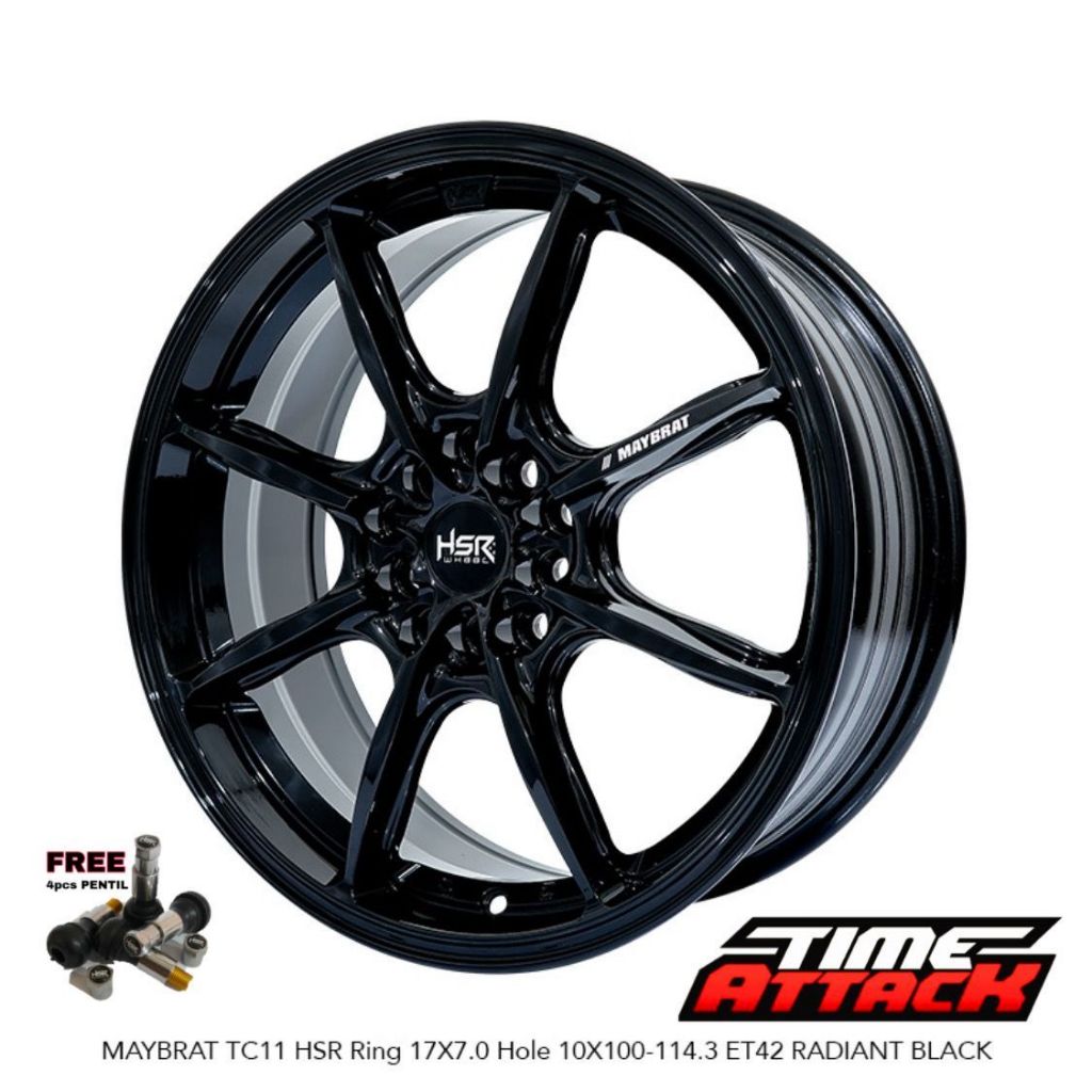Velg Hsr Maybrat Ring 17 Velg Mobil Brv Xpander Luxio Serena Ertiga Sienta Velloz R17
