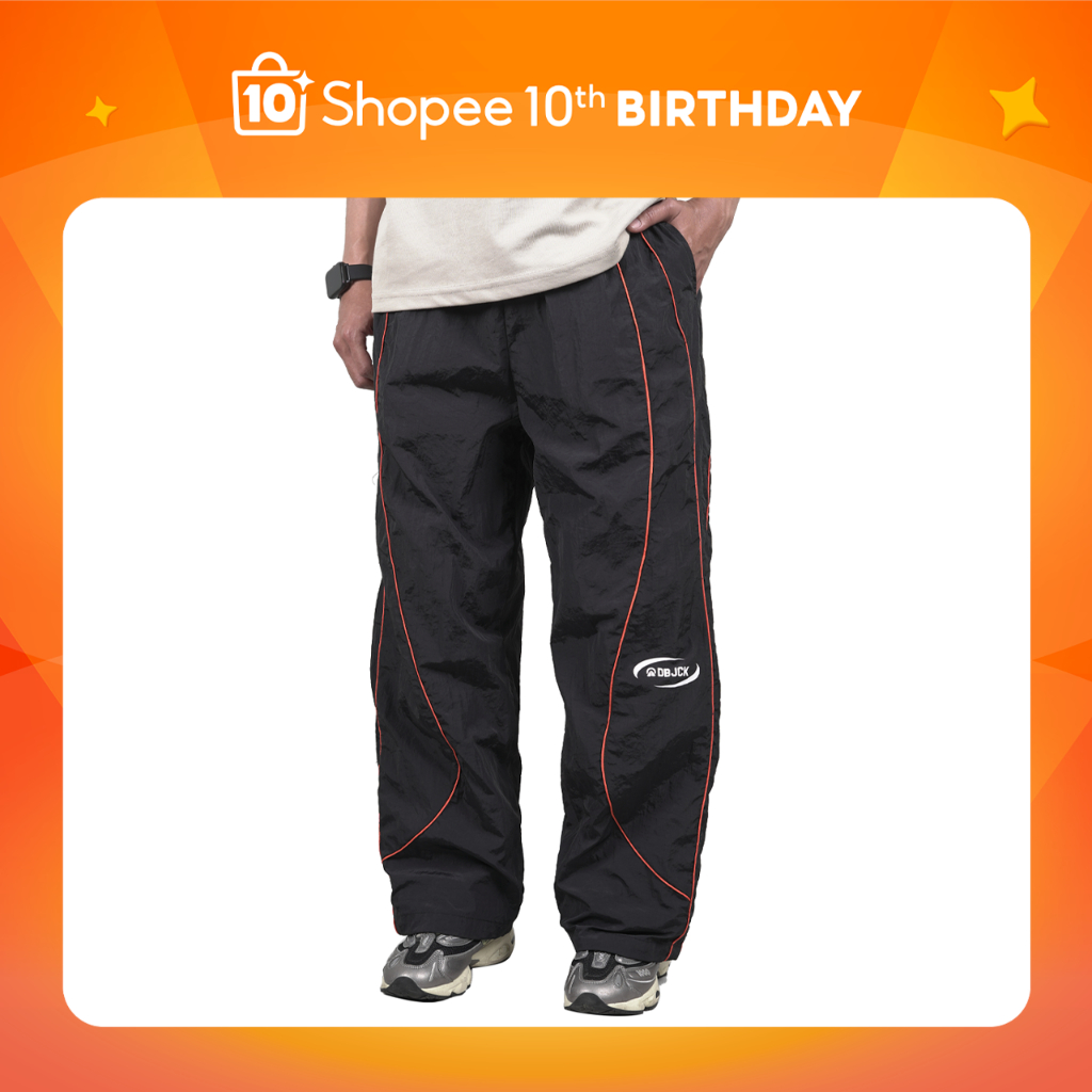 [Shopee Special 10th Birthday] Dobujack x Shopee Track Pants Jiren Black