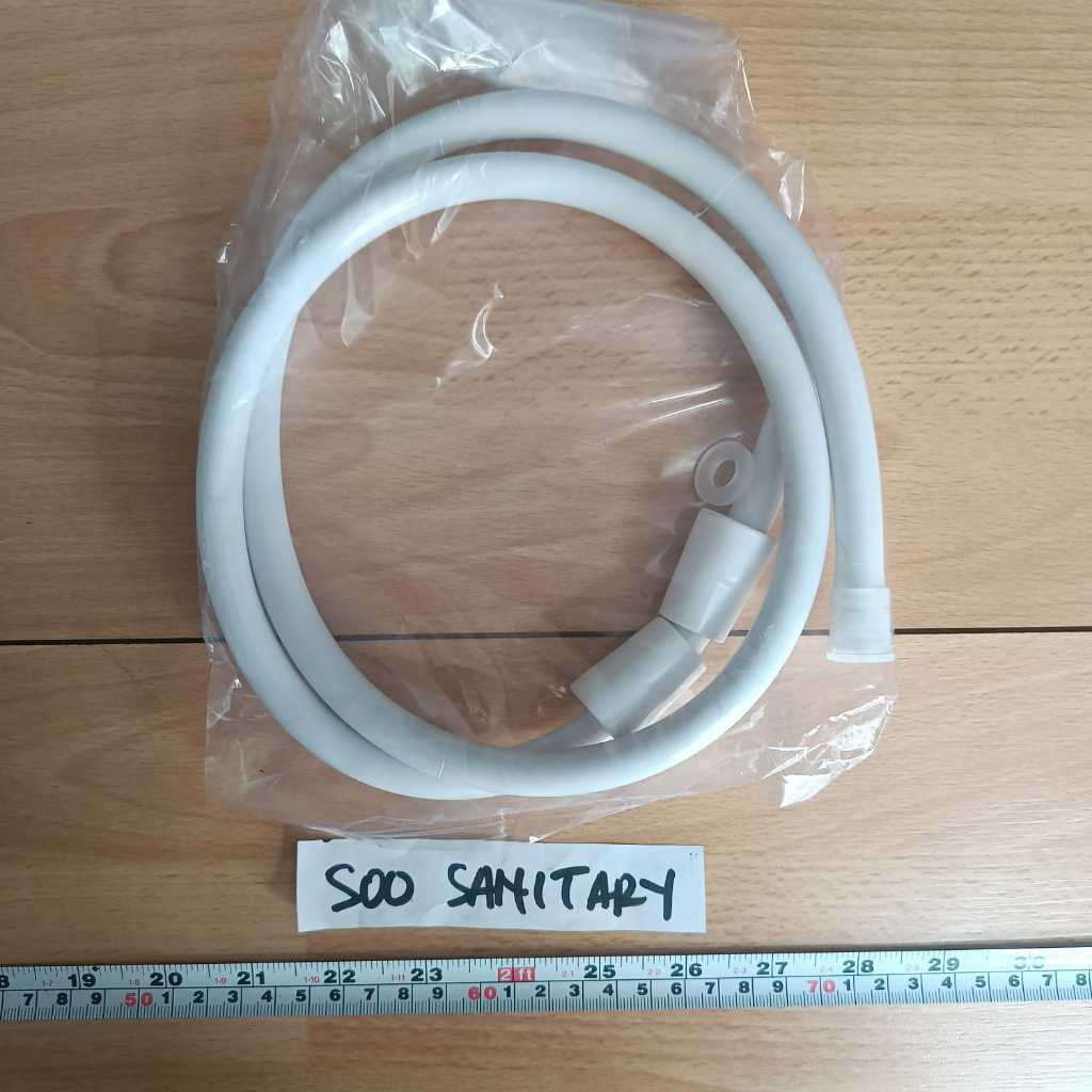 Selang Fleksibel 120cm PVC Putih MUrah - Flexible Hose PVC