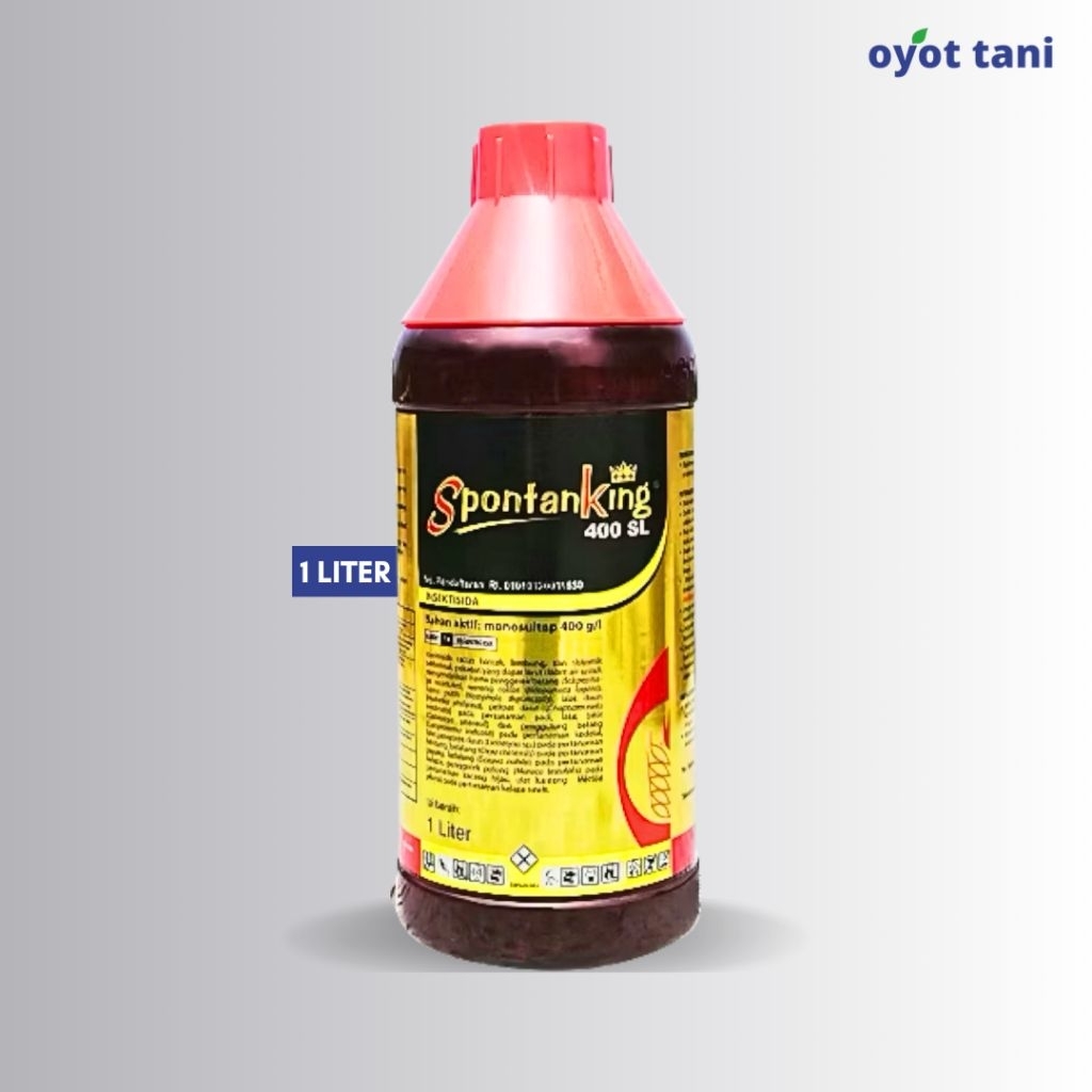 Spontan King 400SL 1 liter (Original) | Insektisida Sistemik, Racun Kontak & Lambung Bahan Aktif Mon