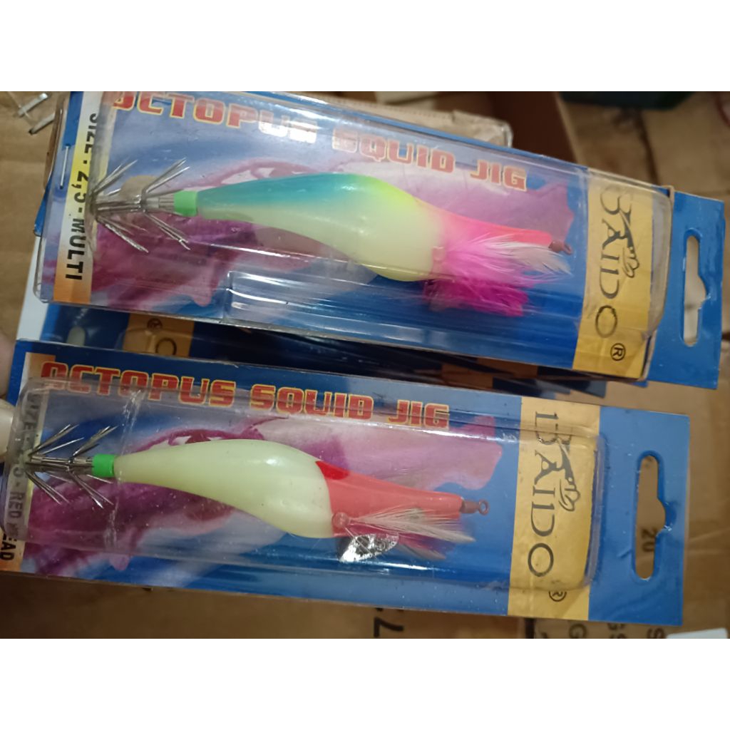 Octopus Squid Jig Daido Umpan Mancing cumi-cumi