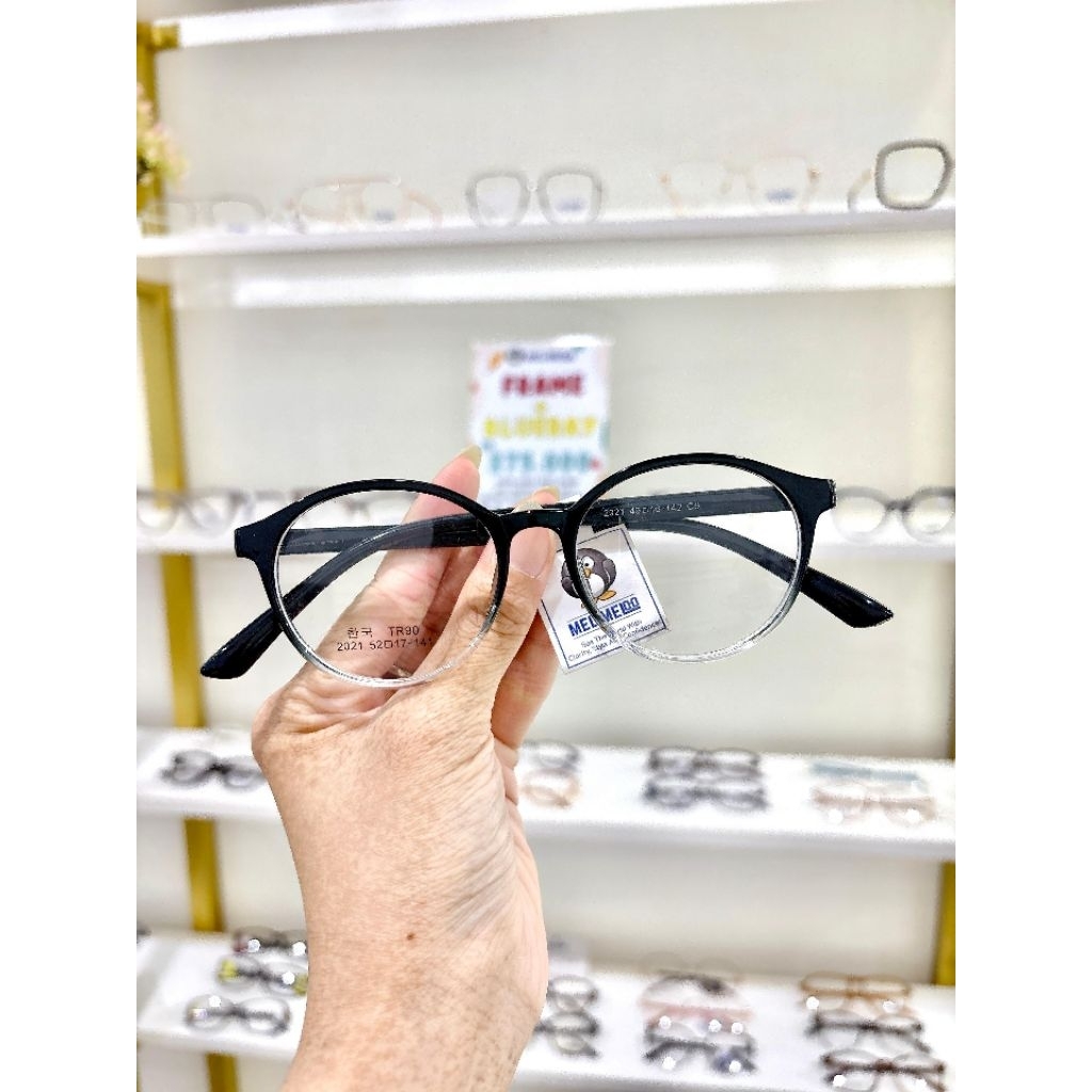 Frame Kacamata Oval Lentur - 2021