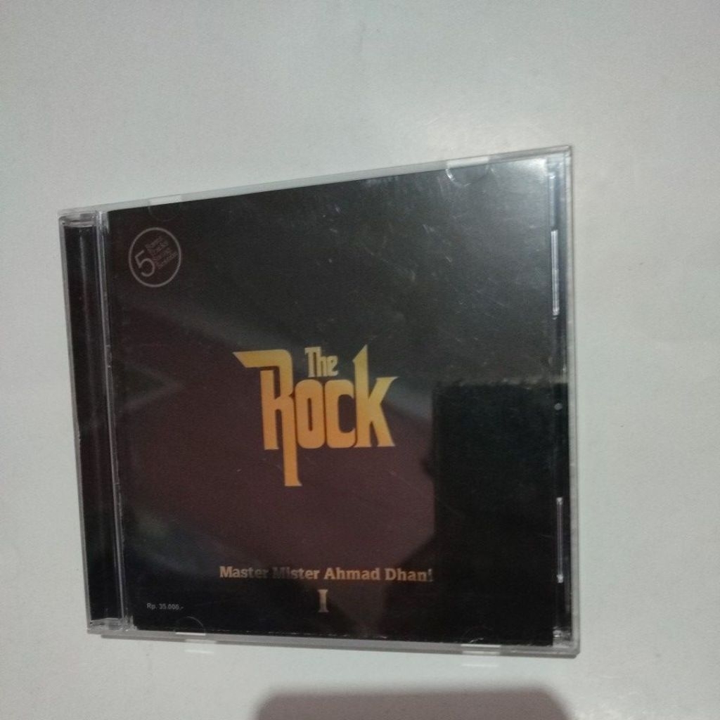 CD THE ROCK MASTER MISTER AHMAD DHANI I