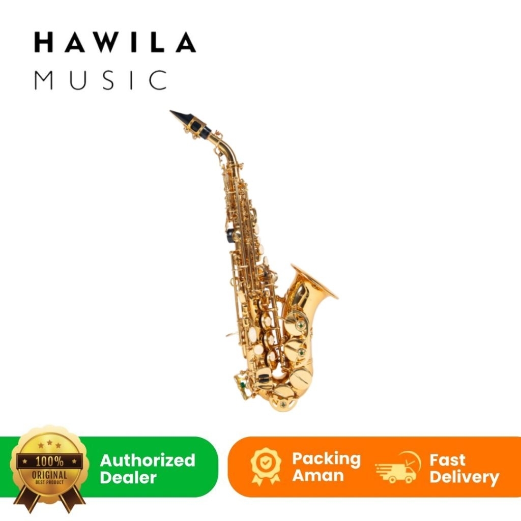 BABY SAXOPHONE ALTO ANTONIO Gold LENGKAP + Hardcase