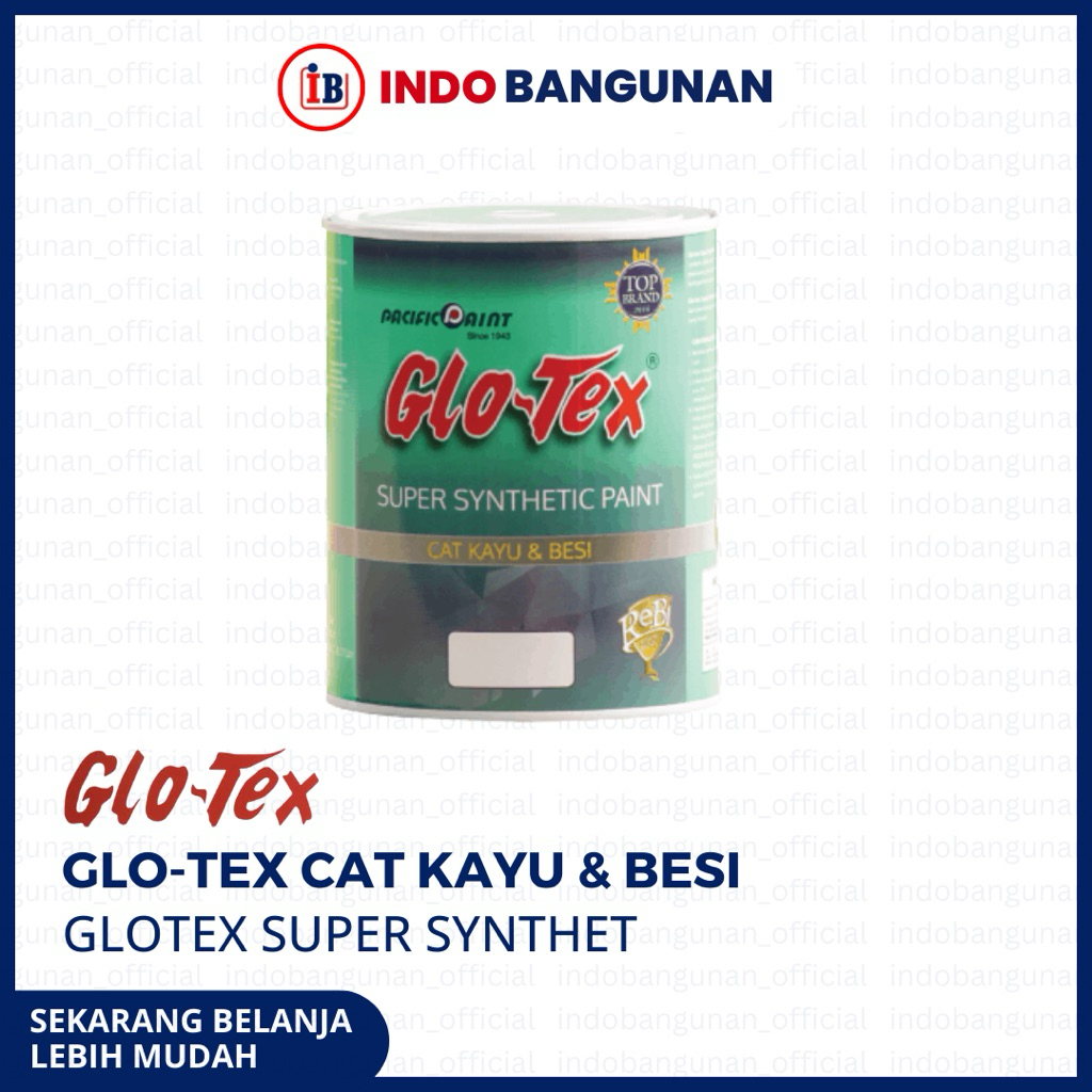 Cat Kayu dan Besi GLOTEX 1kg