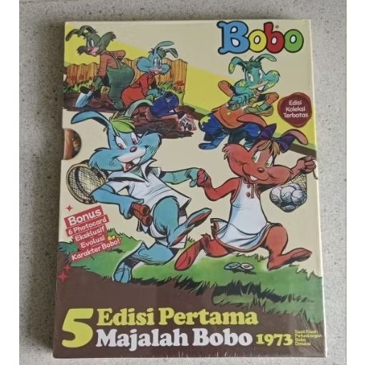 Majalah BOBO ready Stock 5 edisi Pertama koleksi terbatas