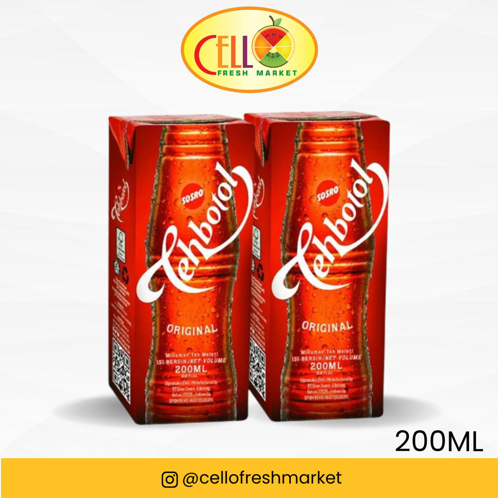 TEH BOTOL KOTAK 200ML