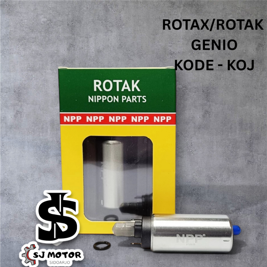 NPP ROTAX / ROTAK / DINAMO POMPA BENSIN MOTOR NEW BEAT/GENIO KODE KOJ