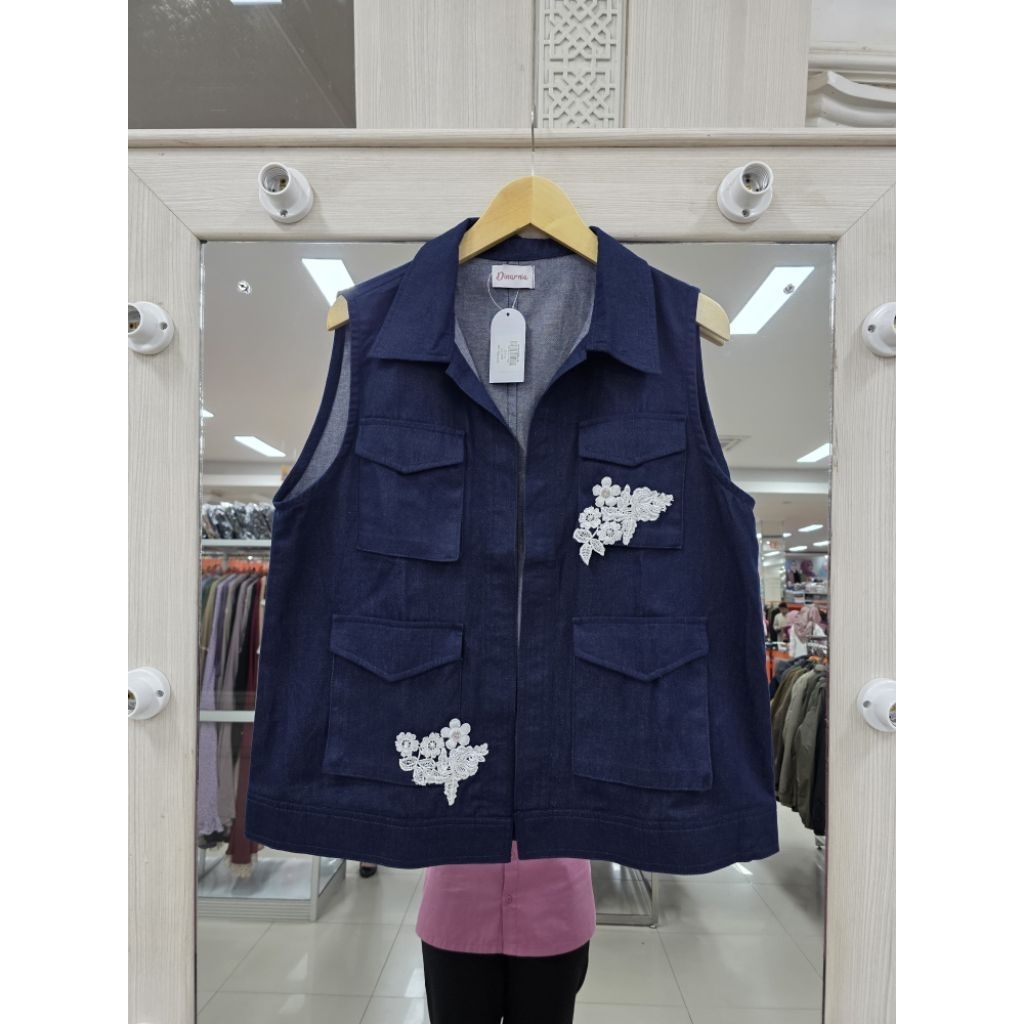 DINARNIA/Daisy parka by Dinarnia/Vest terbaru/Vest premium/Vest elegant