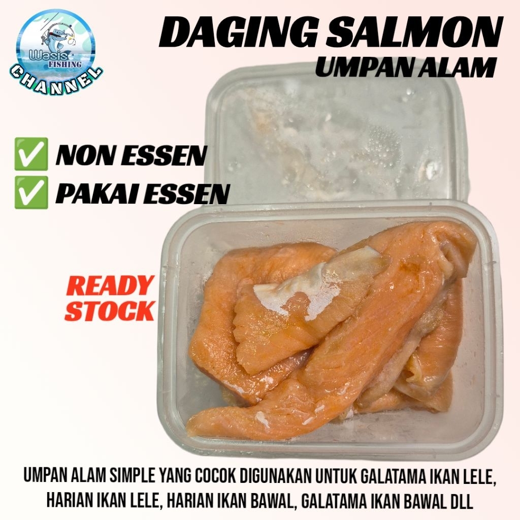 UMPAN DAGING SALMON Galatama Lele