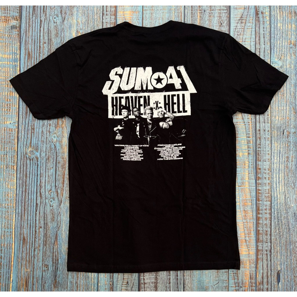 Kaos T-Shirt Band Sum 41 - Heaven Official Merchandise