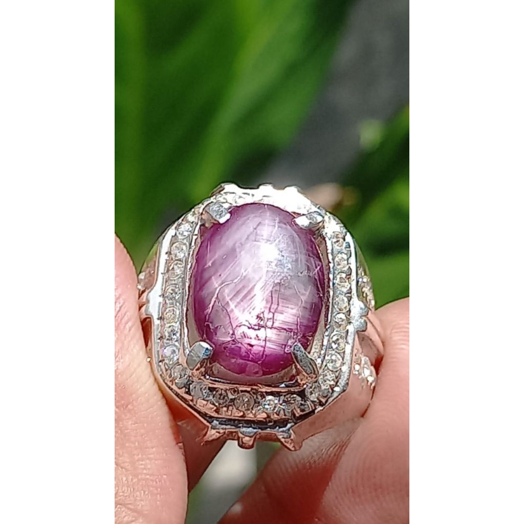 PERMATA NATURAL RUBY STAR MOZAMBIQUE