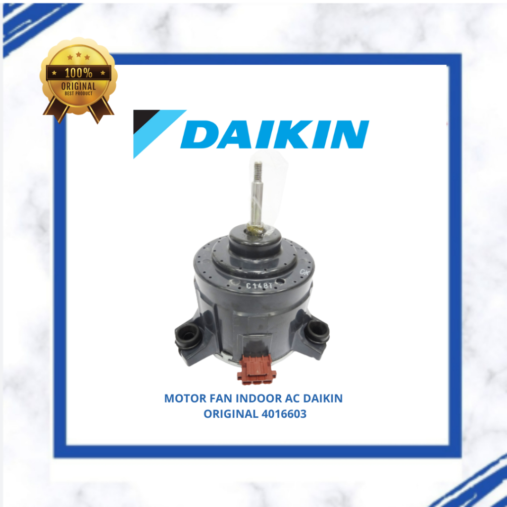 MOTOR FAN INDOOR AC CASSETE DAIKIN FCNQ42MV14 ORIGINAL 4016603 (NO LOKASI :E23)