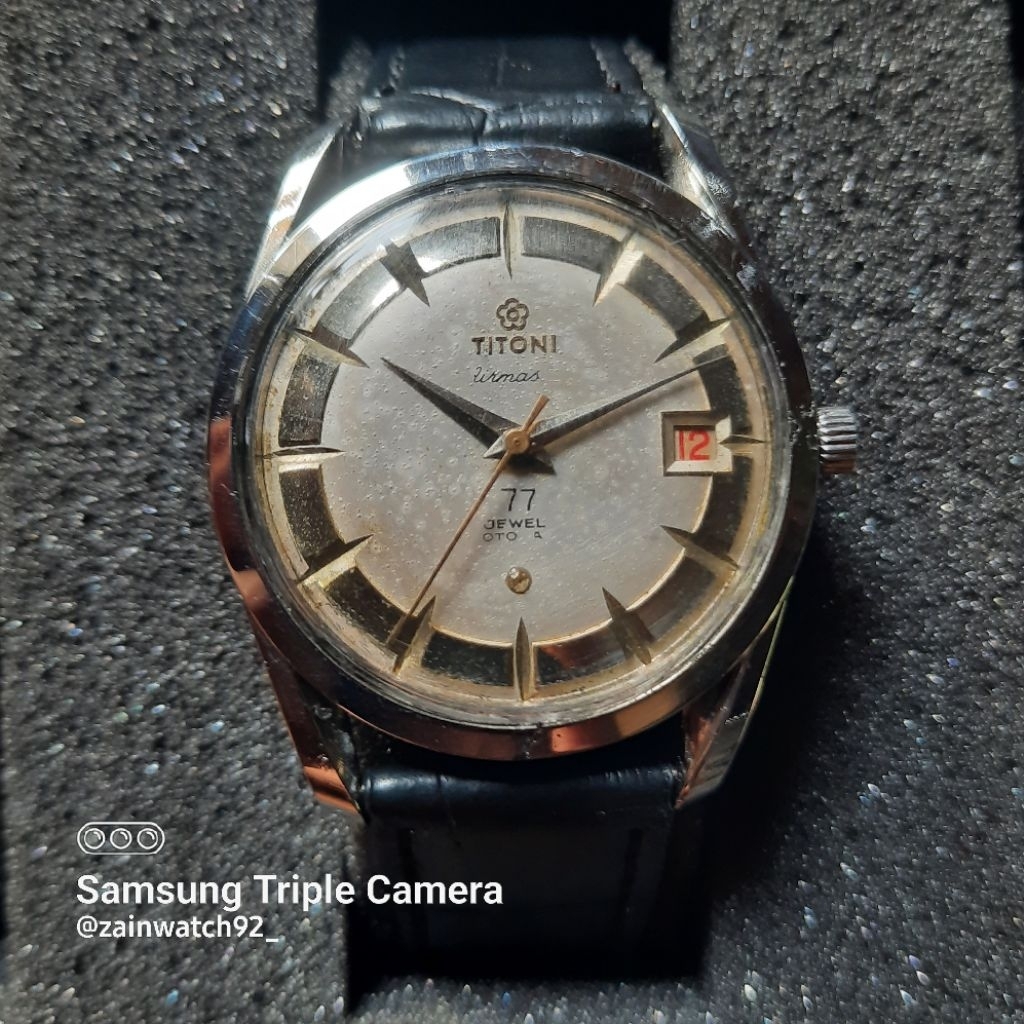 Jam Tangan TITONI Airmaster 77 Automatic Vintage Rare Original