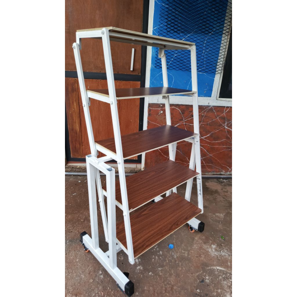 Rak meja lipat dinding polding wall table meja lipat rak dinding