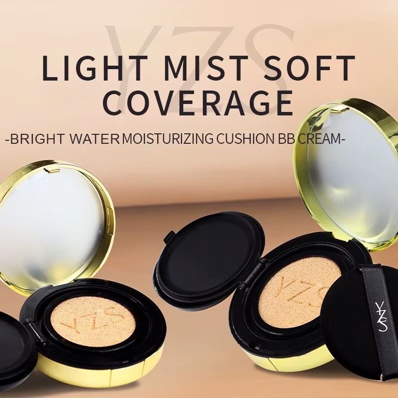YZS Waterproof Air Cushion Foundation BB Cream Alas Bedak Cair Anti Air Tahan Lama