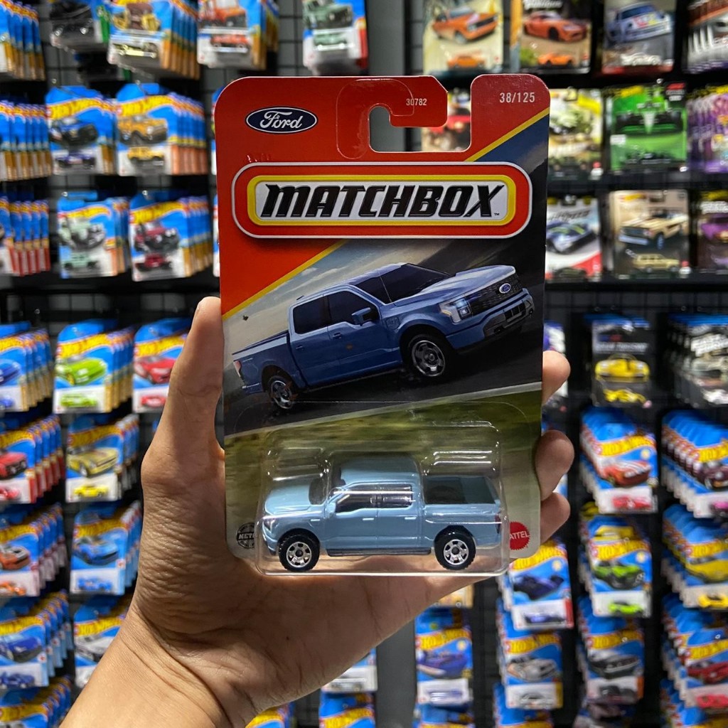 Matchbox 2022 Ford F-150 Lightning - Biru / Blue