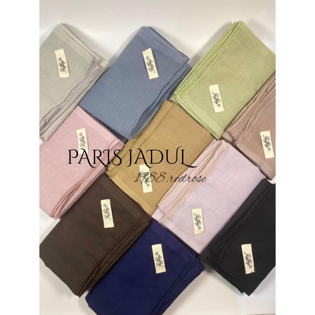 Hijab Paris Jepang Red Rose