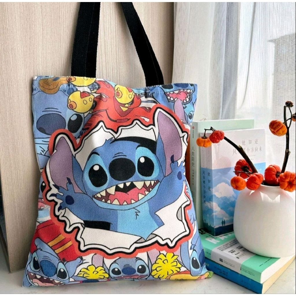 Totebag Disney Stitch bag tas lilostitch