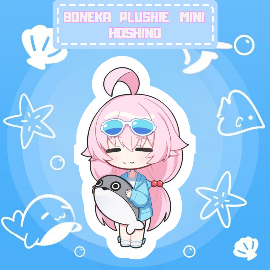 Plushie Mini Hoshino / Boneka Mini Hoshino / Boneka Plushie Mini Custom