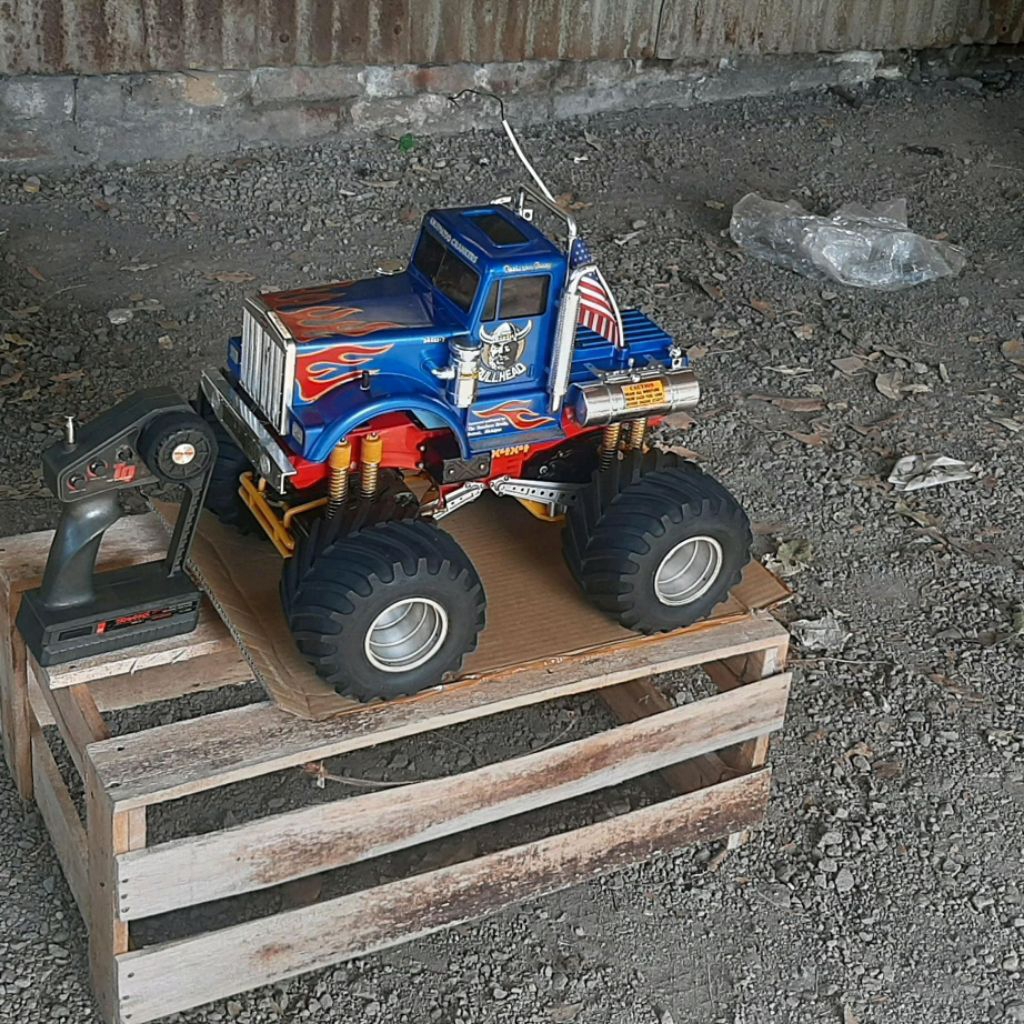 RC TAMIYA BULL HEAD ORIGINAL TAHUN 1990 (bukan rerelease)RTR