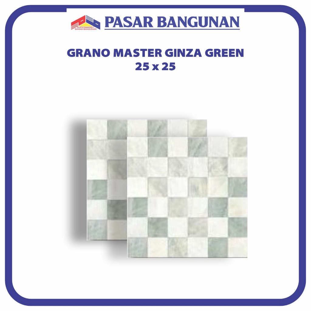 KERAMIK 25x25 GRAND MASTER GINZA GREEN