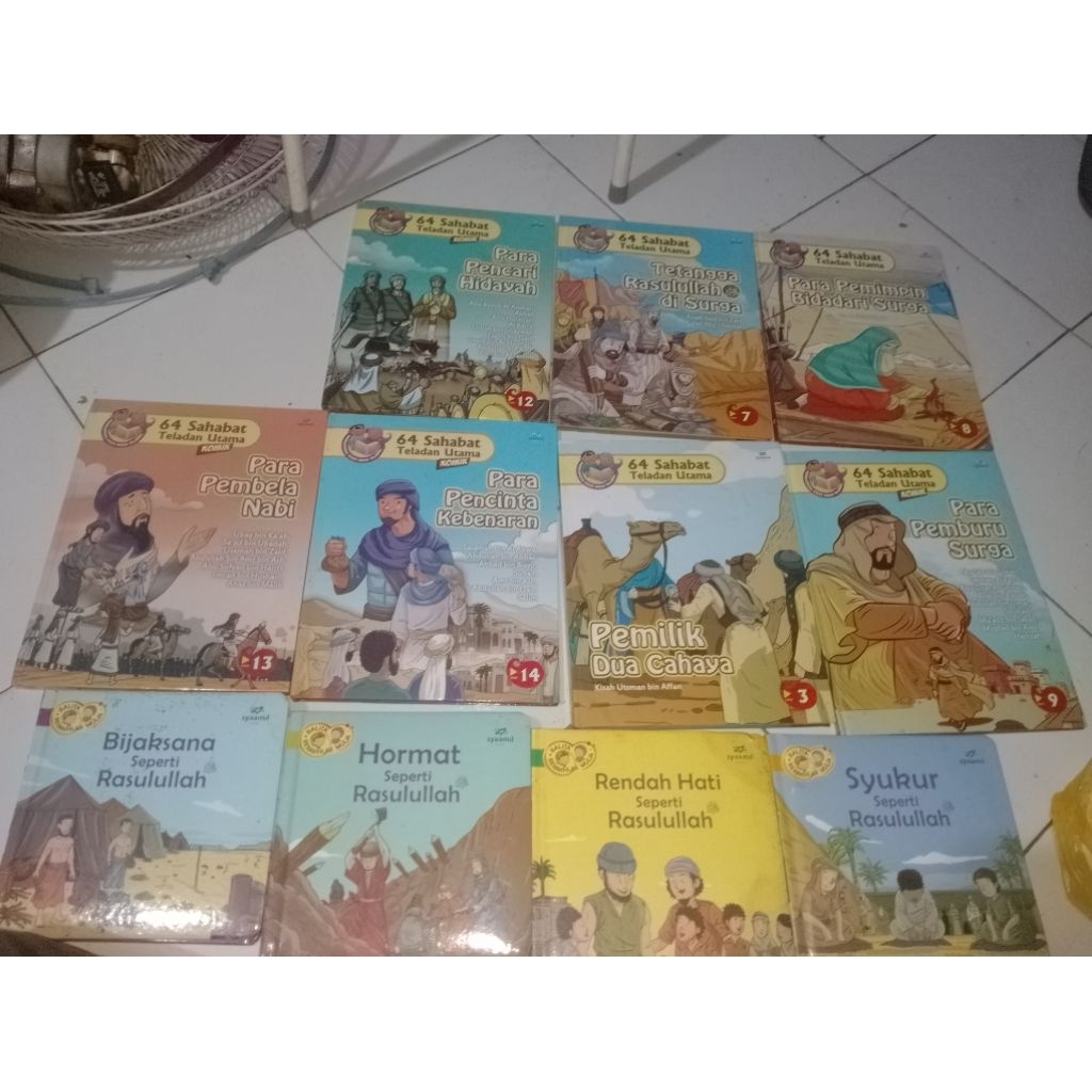 komik 64 sahabat nabi&komik balita islam