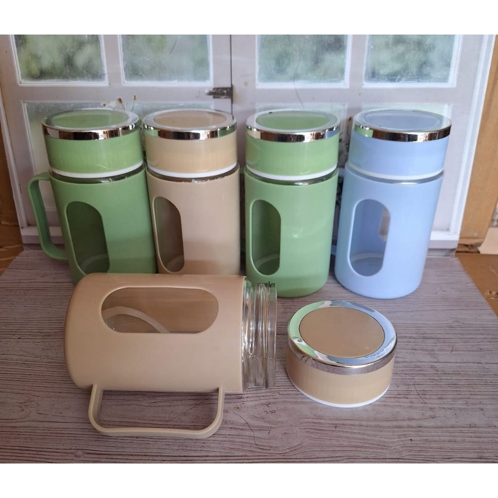 Souvenir mug jar soft| gelas jar soft pastel| souvenir murah