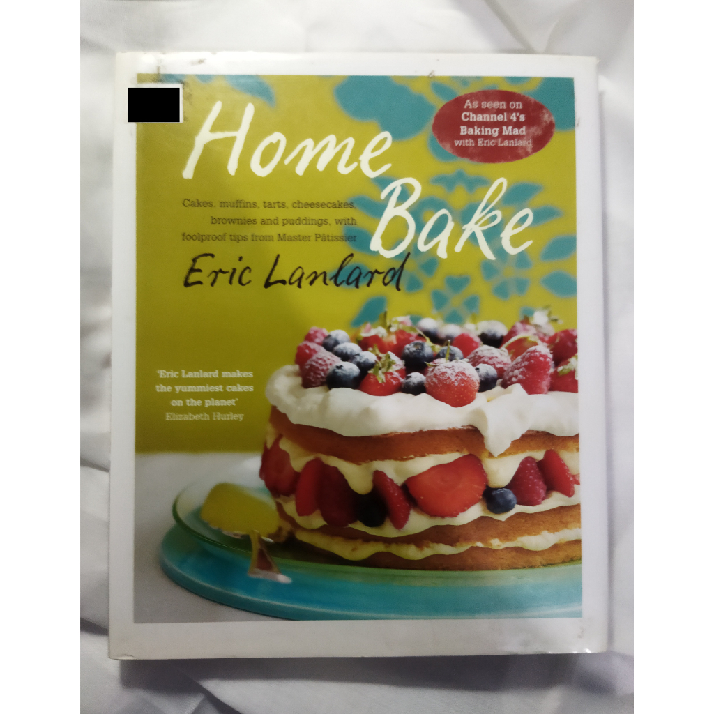Buku import Home bake Eric Lanlard