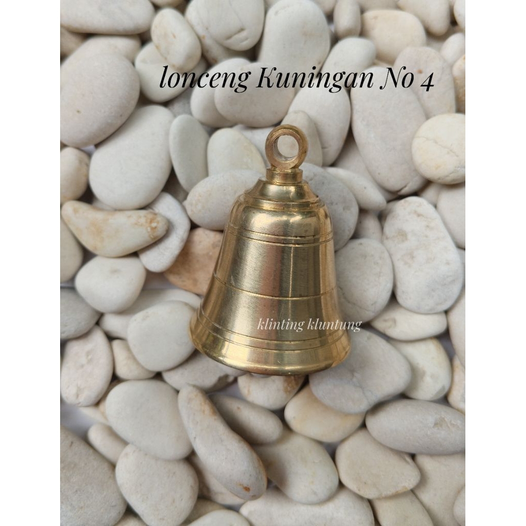lonceng Kuningan No 4 bel pintu kelinting kerincingan kerincing