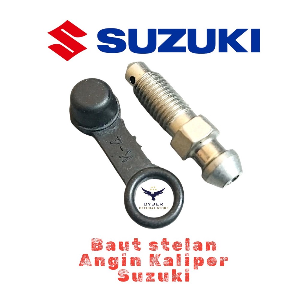 Baut Nepel Setelan Angin Kaliper 7mm SUZUKI Skywave hayate skydrive spin Nex Satria GSX Orisinil  Pa