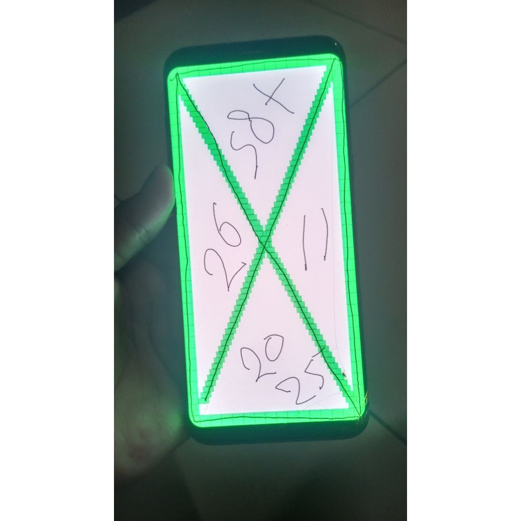 LCD Samsung Galaxy S8+ (Sm G955FD) Ori Copotan Retak Normal